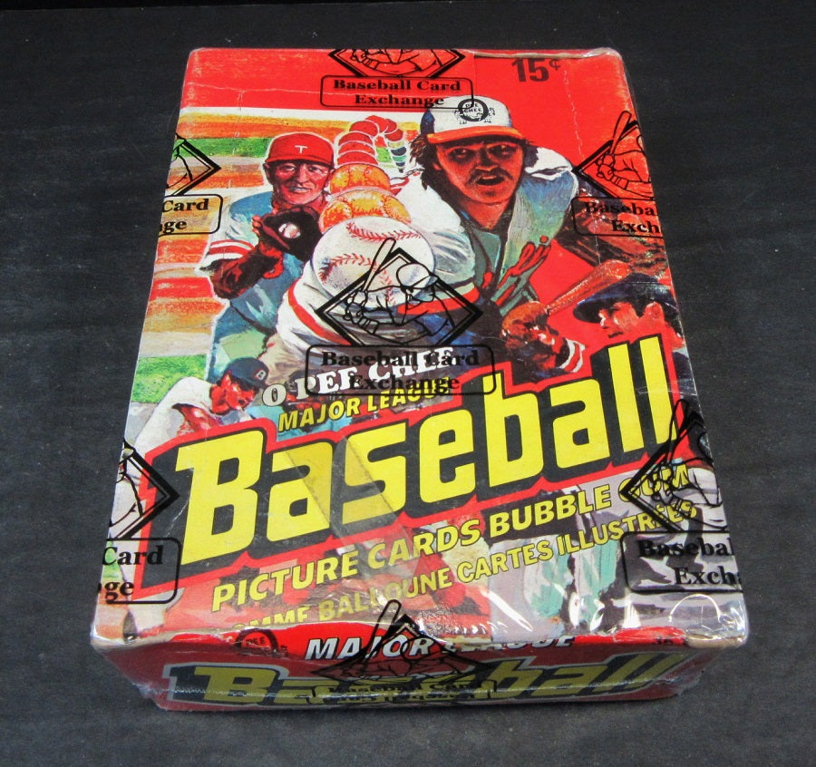 1978 OPC O-Pee-Chee Baseball Unopened Wax Box (Authenticate)