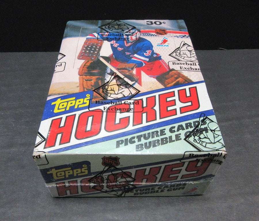 1981/82 Topps Hockey Unopened Wax Box (BBCE) (Non X-Out)