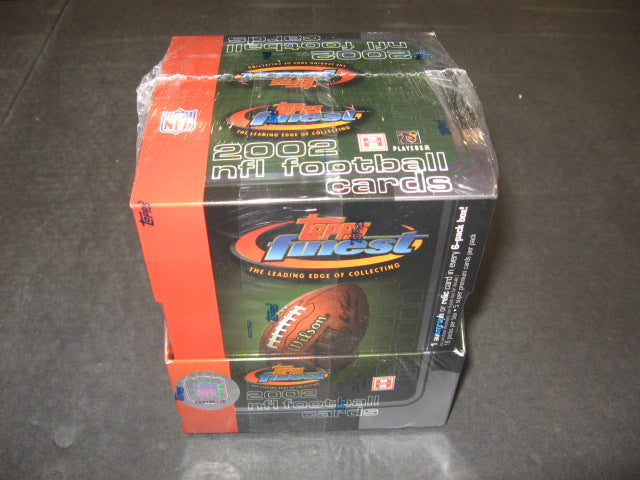 2002 Topps Finest Football Box (Hobby)