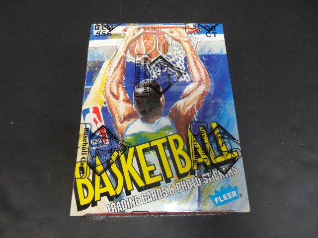 1989/90 Fleer Basketball Unopened Wax Box (BBCE)