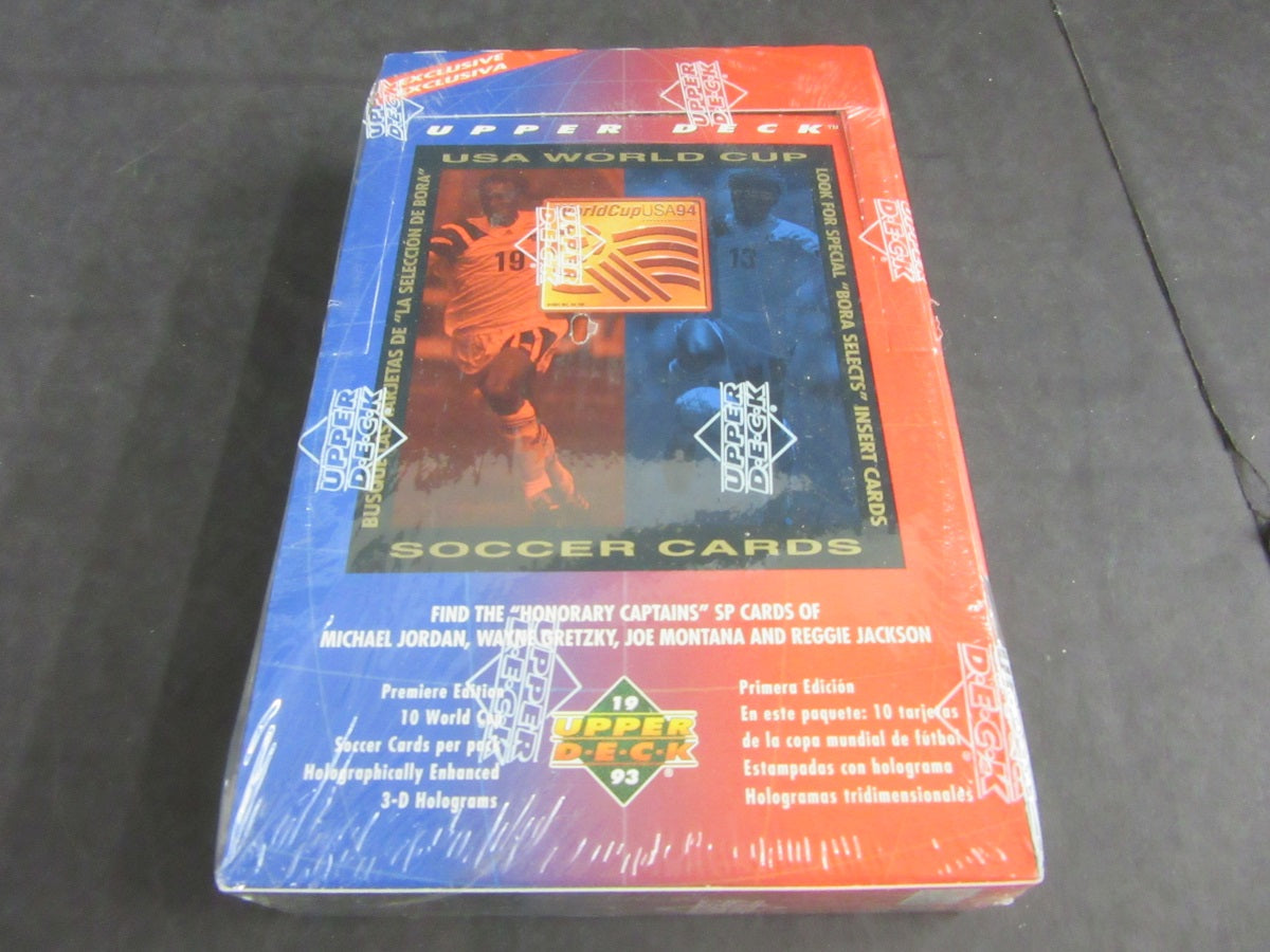 1993 Upper Deck USA World Cup Soccer Box