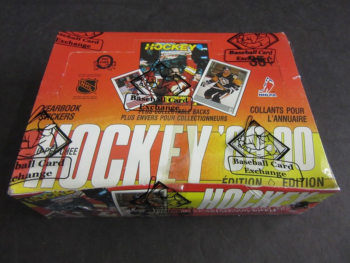 1989/90 OPC O-Pee-Chee Hockey Stickers Unopened Box (Tape) (BBCE)