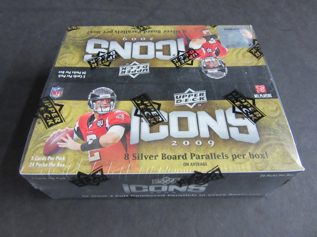 2009 Upper Deck Football Icons Box (Retail)