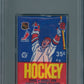 1986 1986/87 OPC O-Pee-Chee Hockey Unopened Wax Pack PSA 9