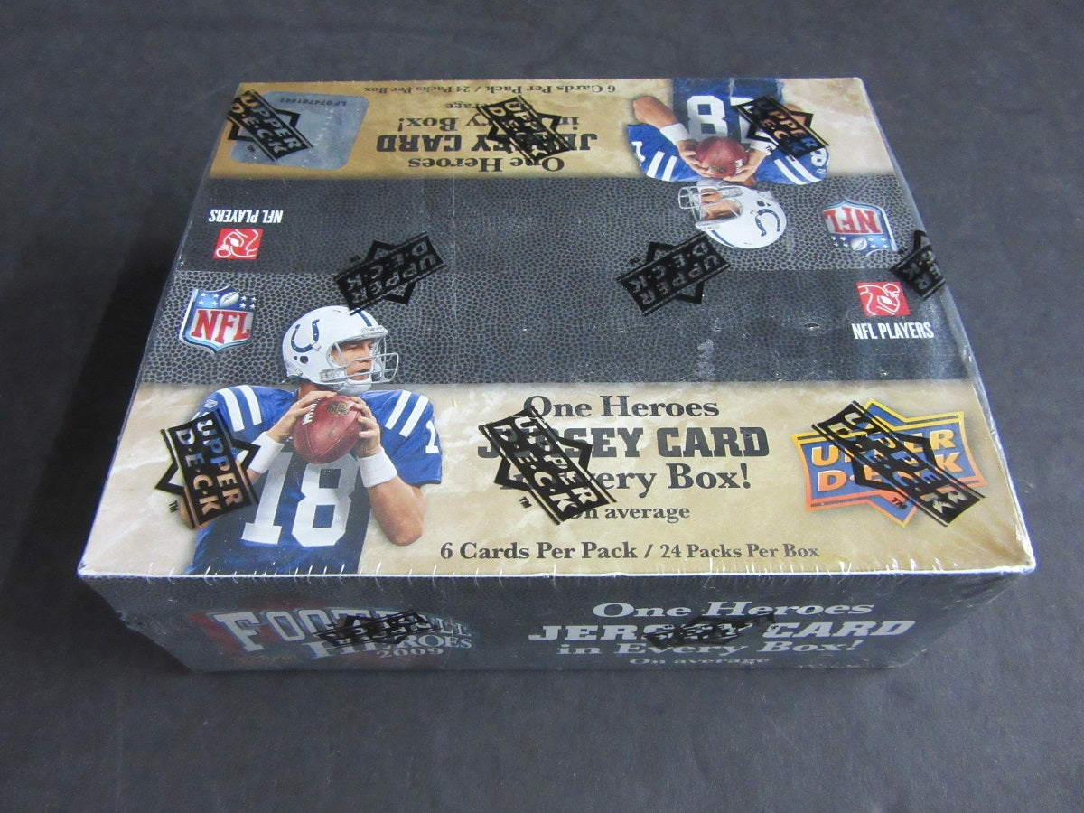 2009 Upper Deck Football Heroes Box (Retail)