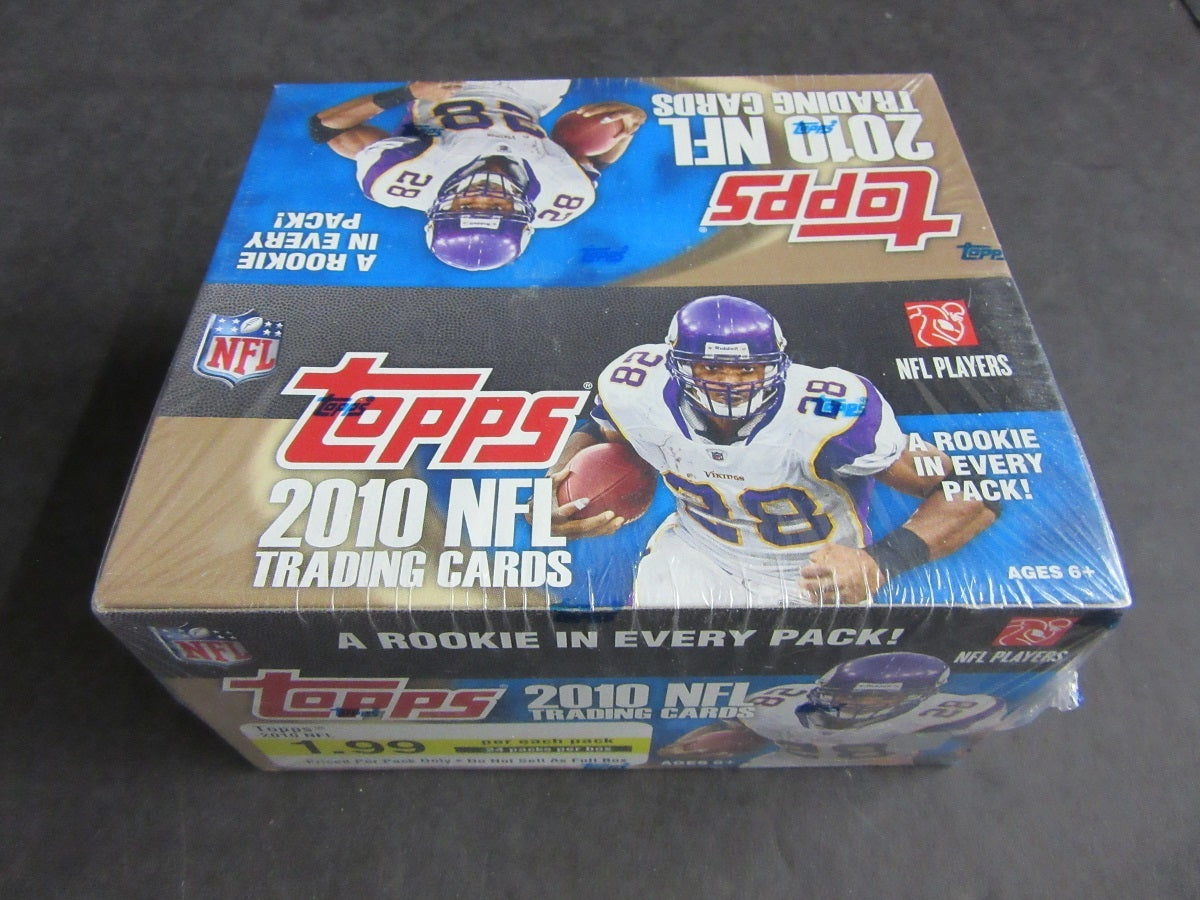 2010 Topps Football Box (Retail) (24/12)
