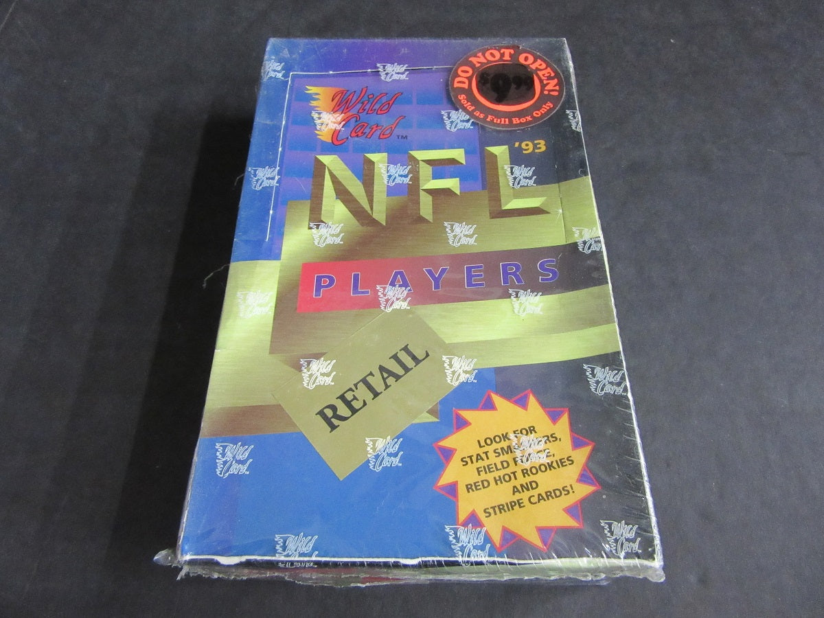 1993 Wild Card Football Box (Retail)