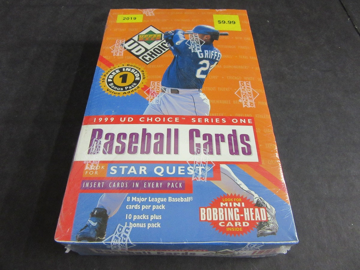 1999 Upper Deck UD Choice Baseball Series 1 Blaster Box (11/8)