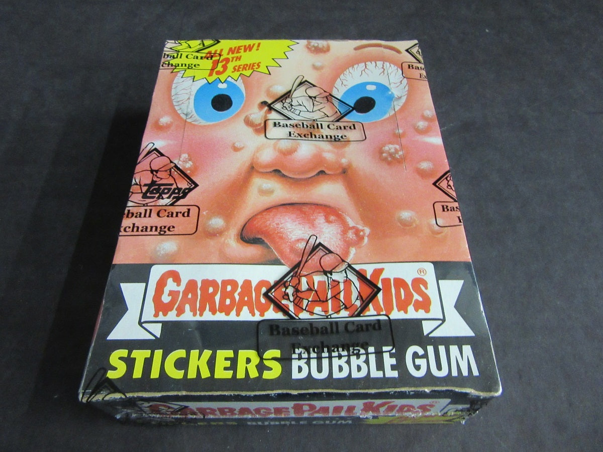 1988 Topps Garbage Pail Kids Series 13 Unopened Wax Box (w/ price) (Non) (Poster) (BBCE)