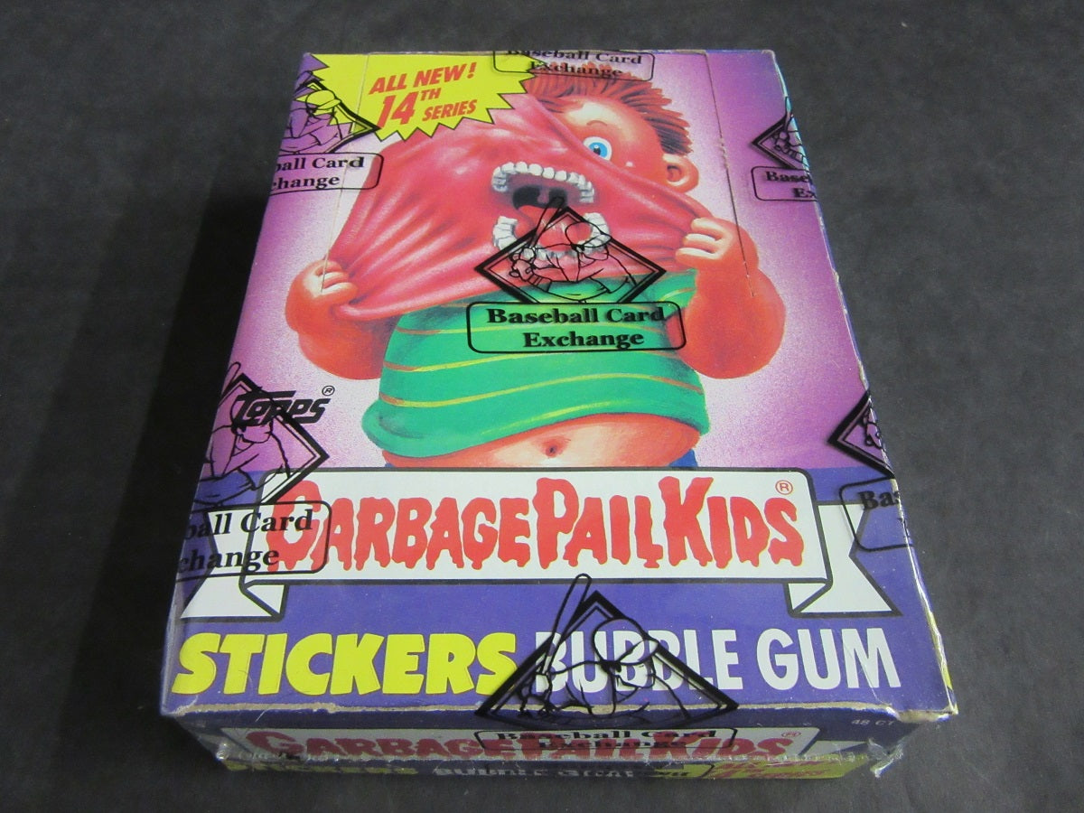 1988 Topps Garbage Pail Kids Series 14 Unopened Wax Box (w/ price) (Non) (BBCE)