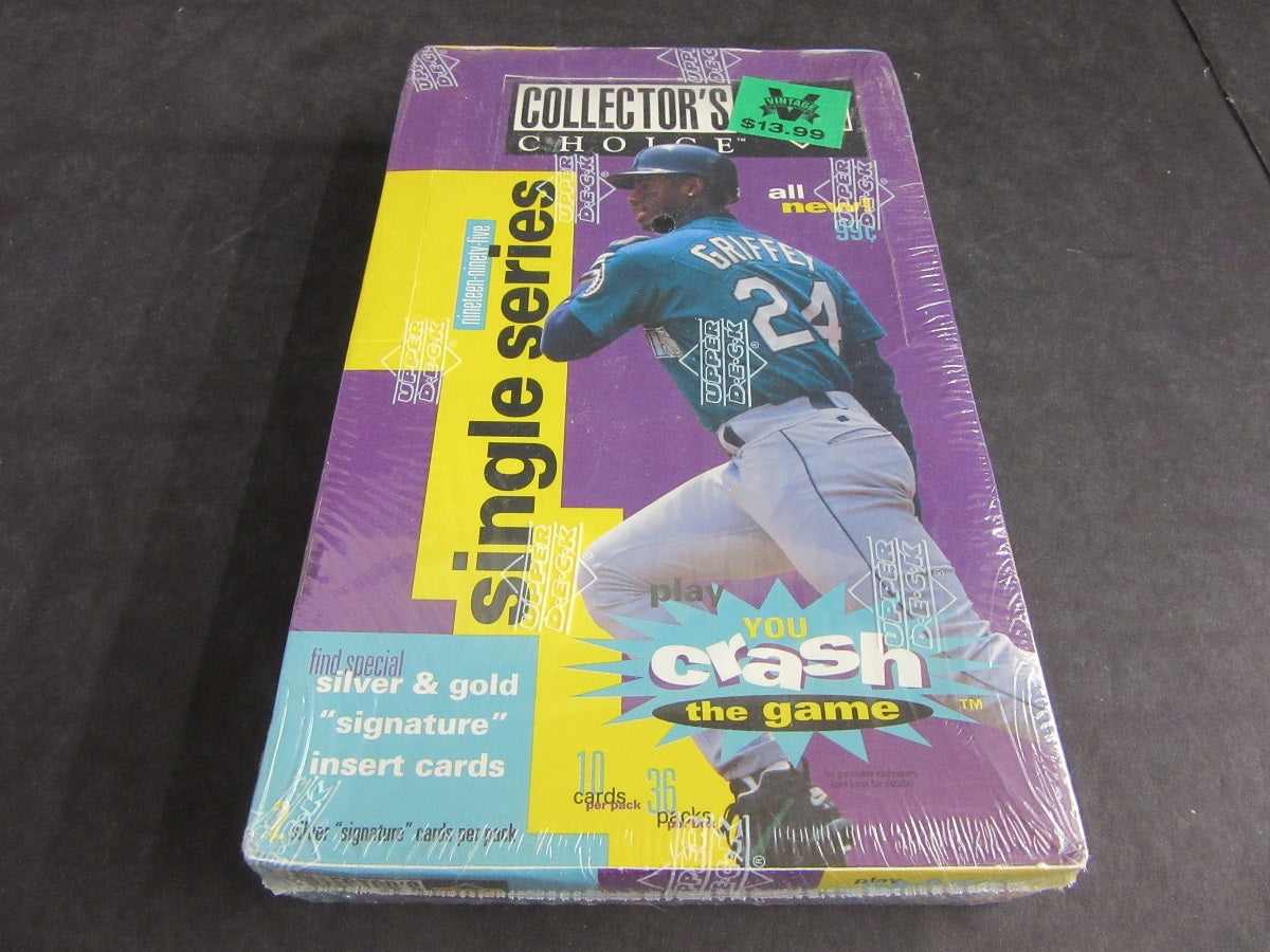 1995 Upper Deck Collector's Choice Baseball Box (Retail) (36/10)