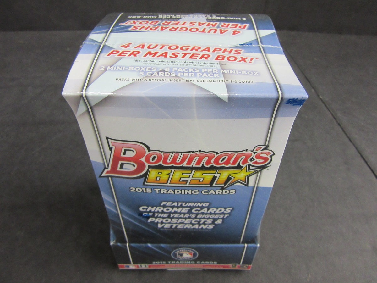 2015 Bowman's Best Baseball Box (Hobby) (2/6/5)