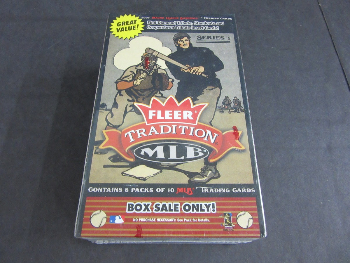 2005 Fleer Tradition Baseball Blaster Box (8/10)