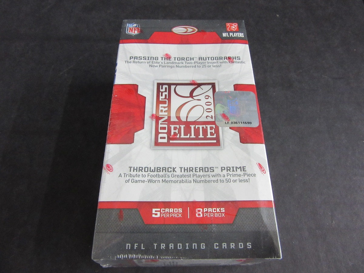 2009 Donruss Elite Football Blaster Box (8/5)