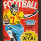 1960 Fleer Football Unopened Wax Pack