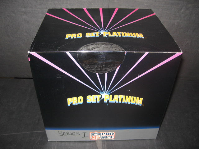 1991 Pro Set Platinum Football Series 1 Case (10 Box)