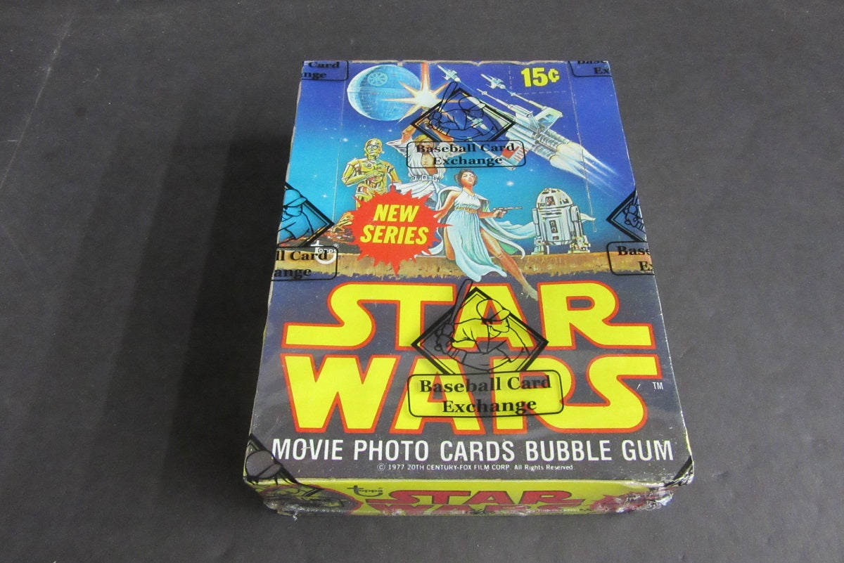 1977 Topps Star Wars Unopened Series 2 Wax Box (BBCE) (A9326)