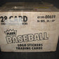 1985 Fleer Baseball Cello Case (16 Box) (Authenticate)