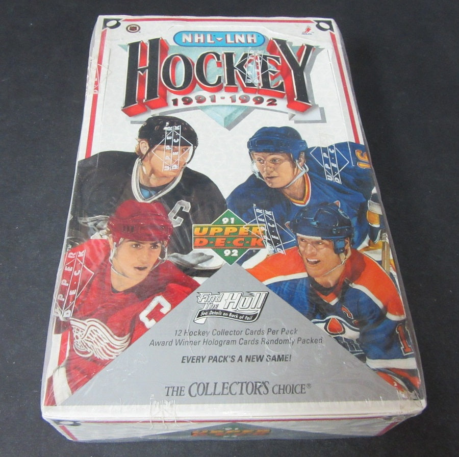 1991/92 Upper Deck Hockey Low Series Box (English)