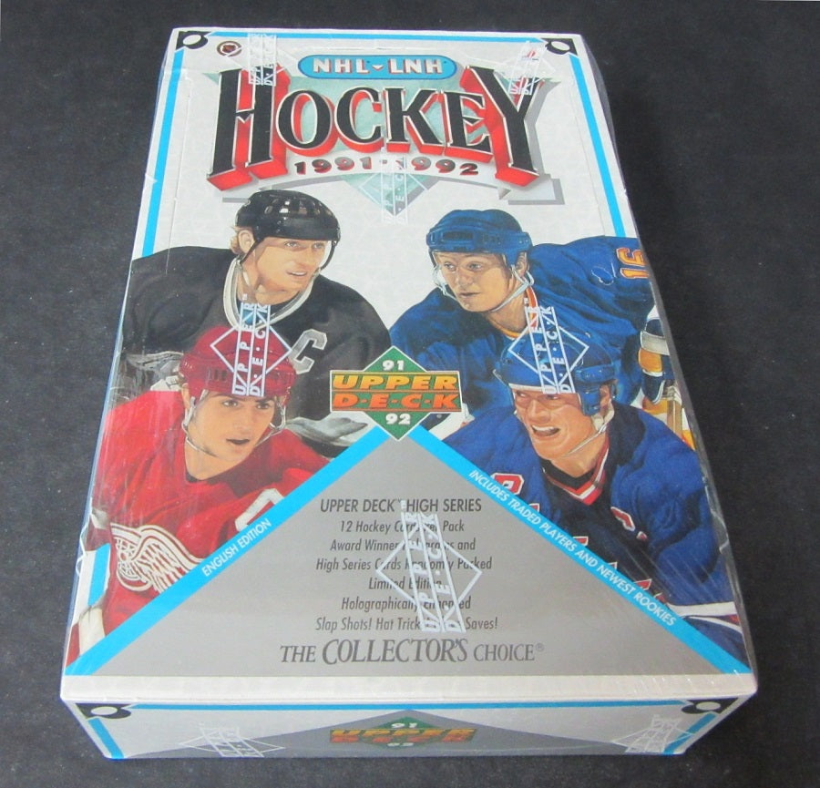 1991/92 Upper Deck Hockey High Series Box (English) (36/12)