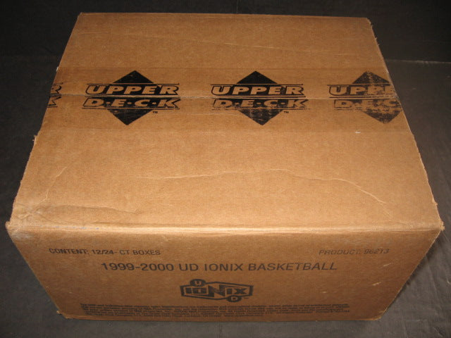 1999/00 Upper Deck Ionix Basketball Case (12 Box)