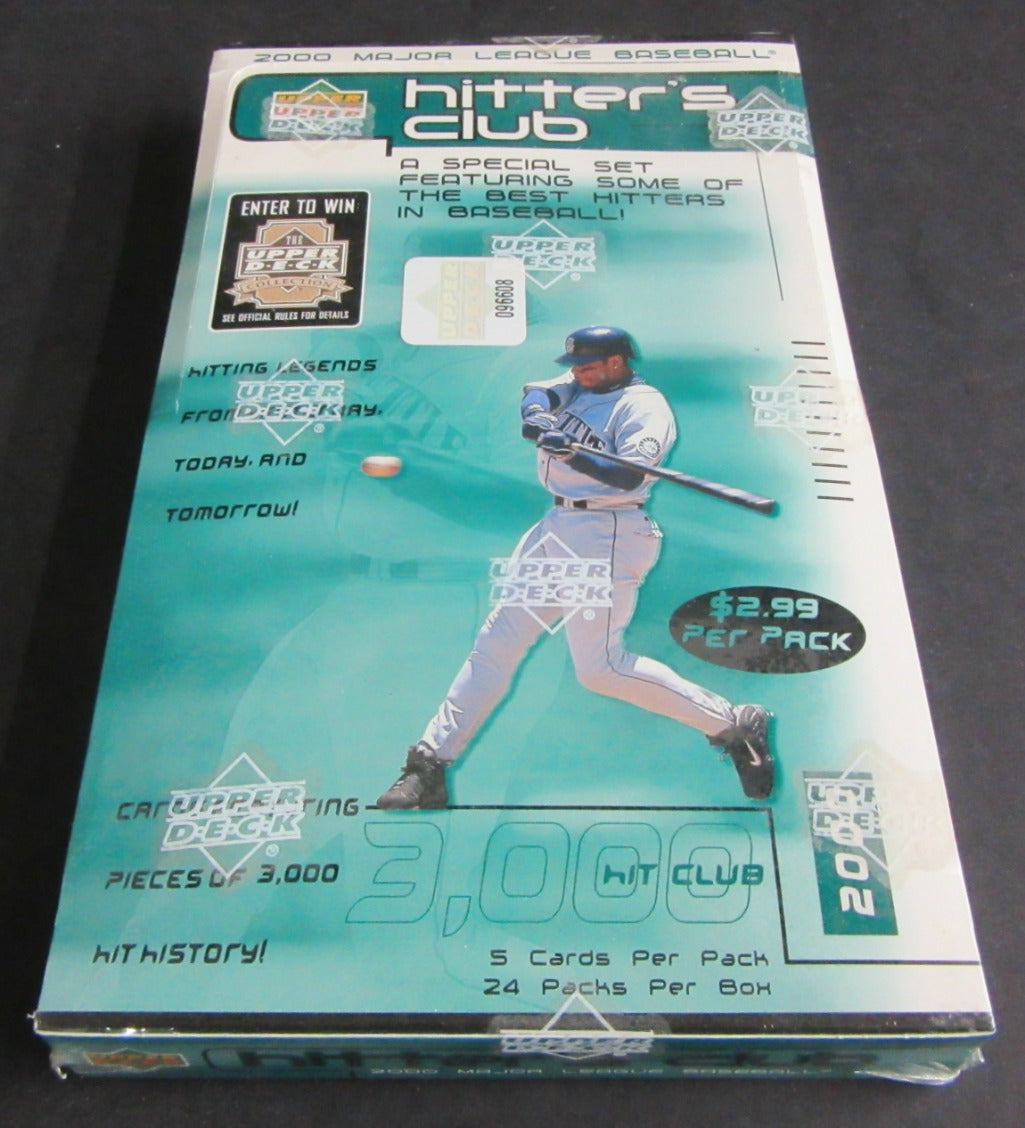 2000 Upper Deck Hitters Club Baseball Box (Retail)