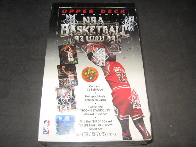 1992/93 Upper Deck Basketball High Series Box (Retail)