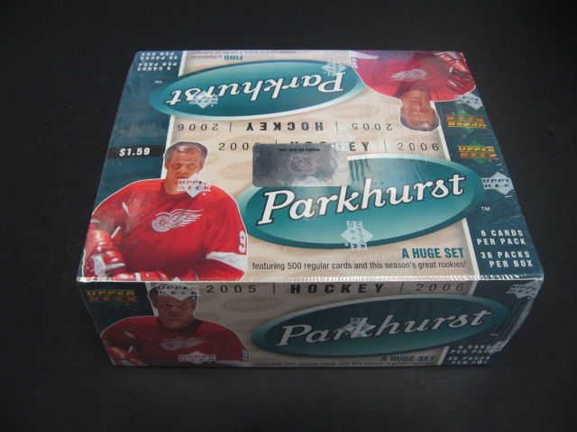 2005/06 Upper Deck Parkhurst Hockey  Box (Retail)