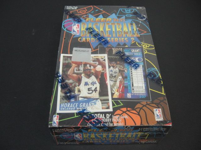 1994/95 Fleer Basketball Series 2 Box (Hobby)