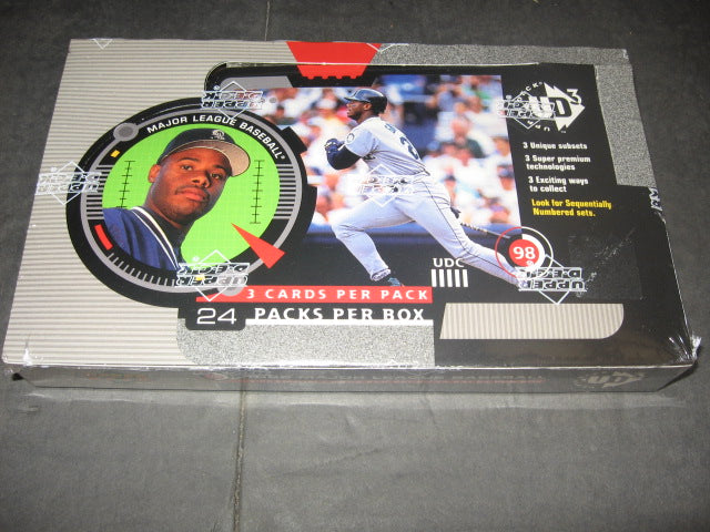 1998 Upper Deck UD3 Baseball Box (Hobby)