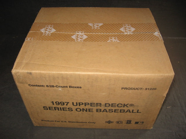 1997 Upper Deck Baseball Series 1 Case (Retail) (8 Box)