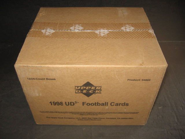 1998 Upper Deck UD3 Football Case (12 Box)