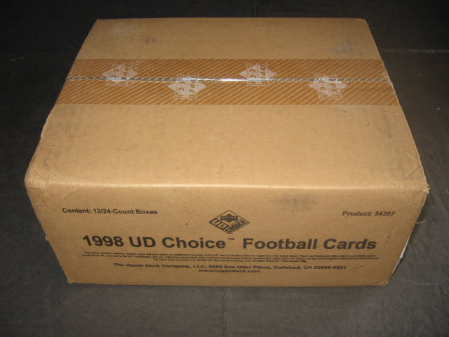 1998 Upper Deck Collector's Choice Football Preview Case (12 Box)