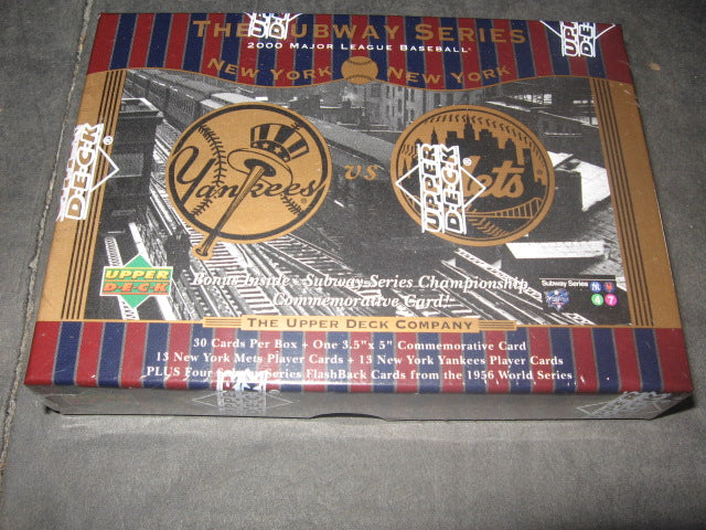 2000 Upper Deck Baseball The Subway Series Factory Set