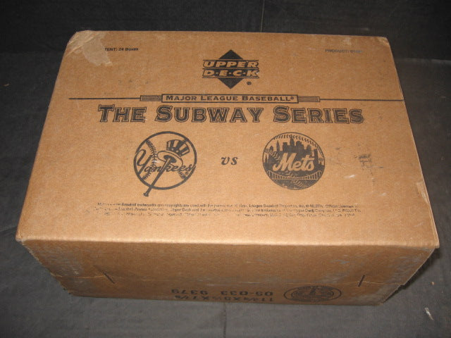 2000 Upper Deck Baseball The Subway Series Factory Set Case (24 Sets)