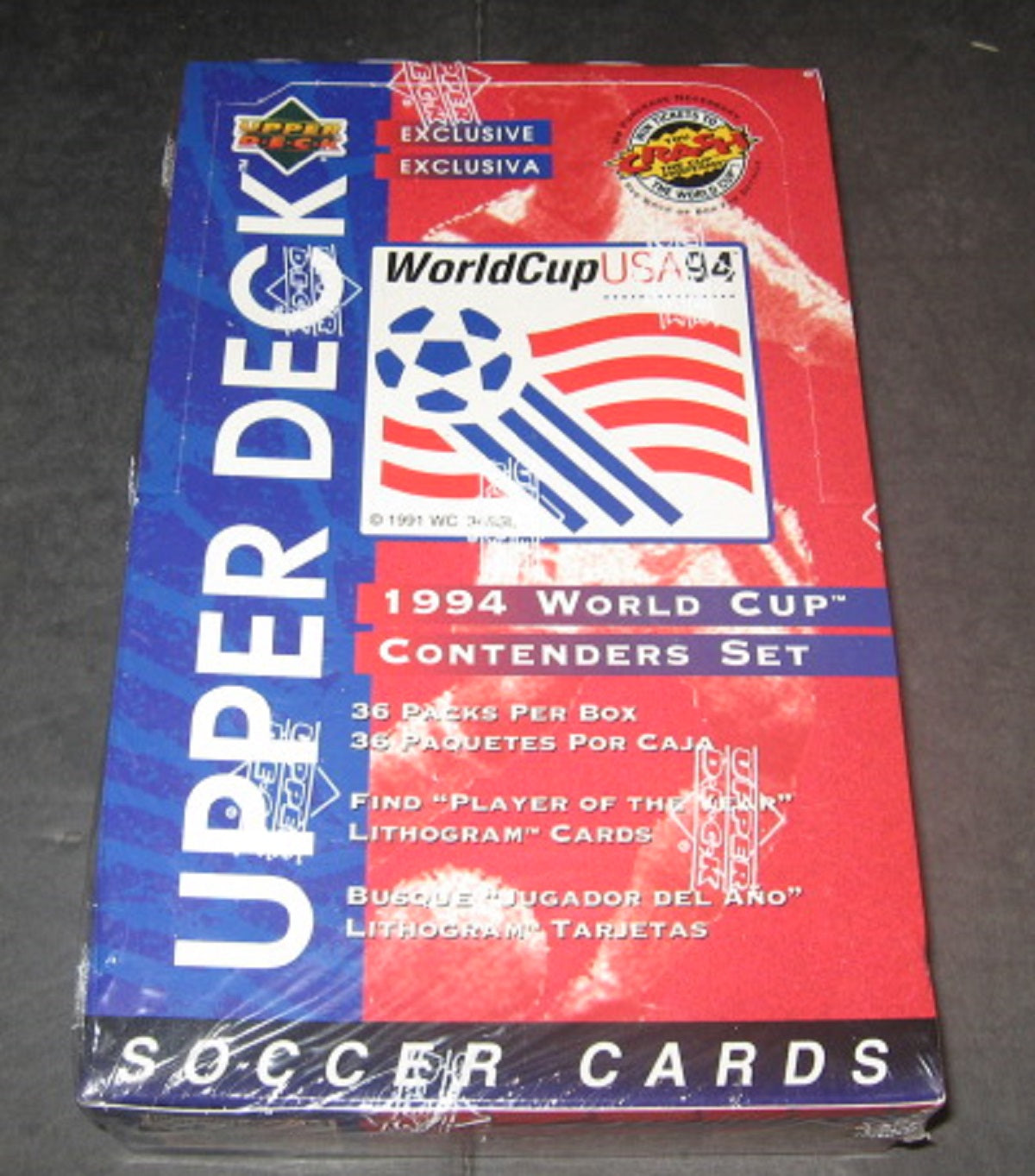 1994 Upper Deck World Cup Soccer Box (36/10)