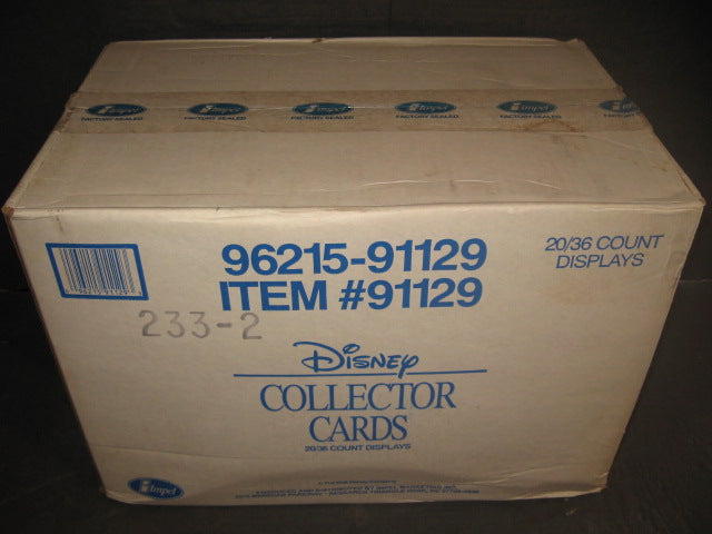 1991 Impel Disney Collector Cards Case (20 Box)