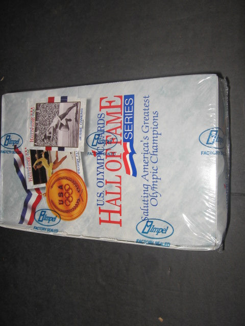 1991 Impel US Olympic Cards Hall of Fame Unopened Box