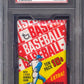 1970 Topps Baseball Unopened Series 1 Wax Pack PSA 7