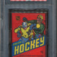 1981/82 OPC O-Pee-Chee Hockey Unopened Wax Pack PSA 9