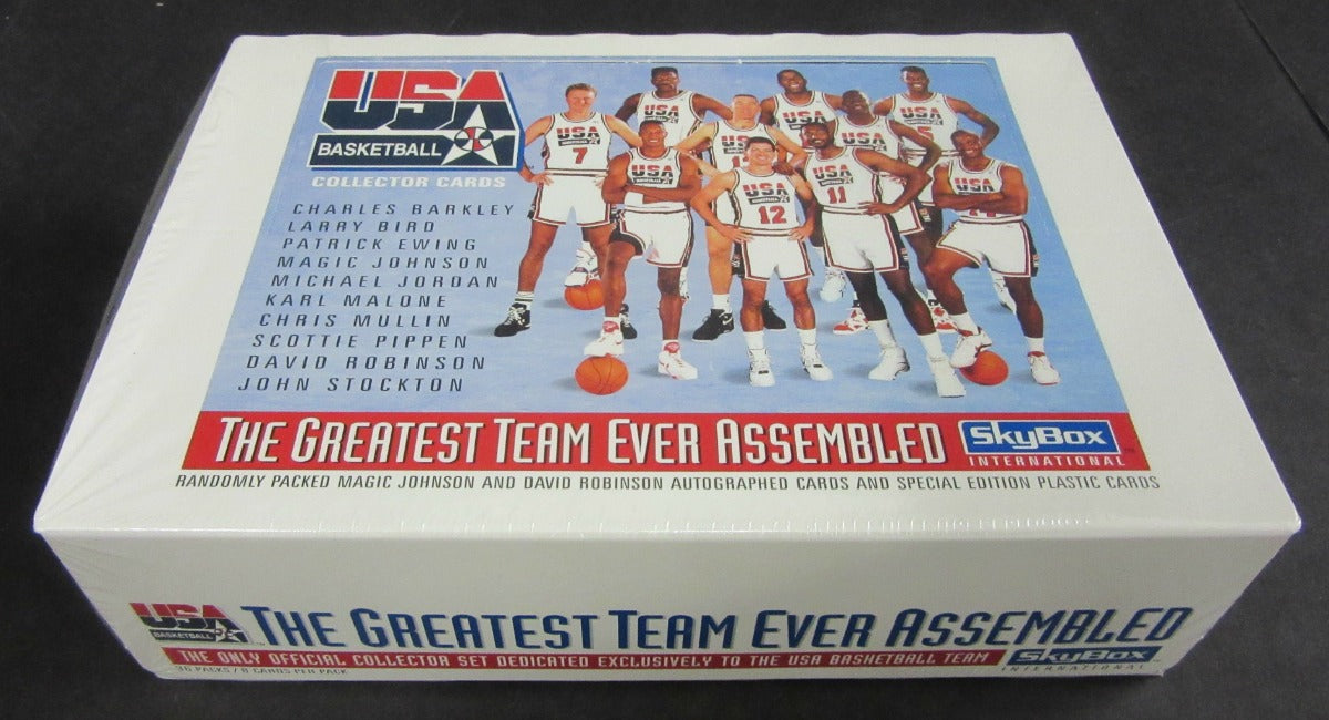 1992/93 Skybox USA Basketball Box