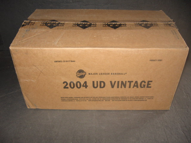 2004 Upper Deck Vintage Baseball Case (20 Box)