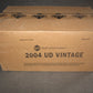 2004 Upper Deck Vintage Baseball Case (20 Box)