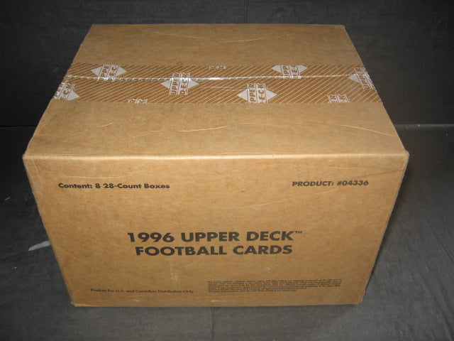 1996 Upper Deck Football Case (Retail) (8 Box)
