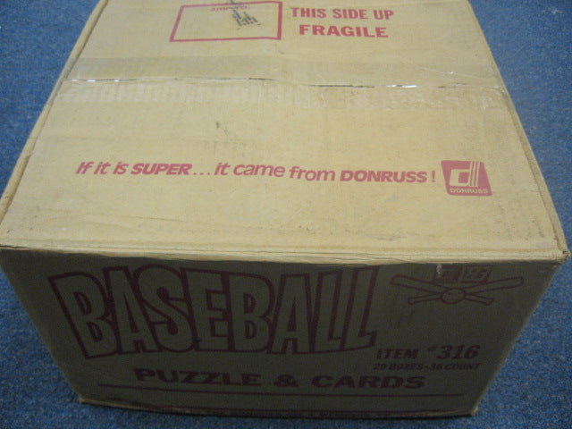 1983 Donruss Baseball Unopened Wax Case (20 Box) (Sealed)