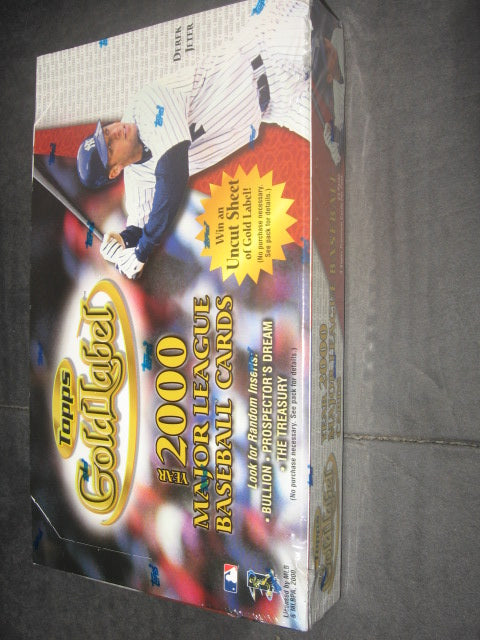 2000 Topps Gold Label Baseball Box (Retail)