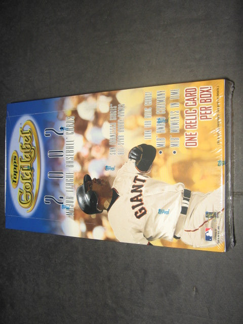 2002 Topps Gold Label Baseball Box (Retail)