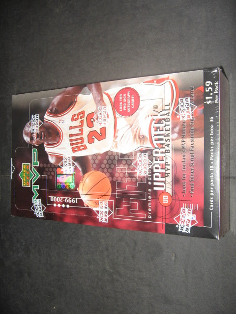 1999/00 Upper Deck MVP Basketball Box (Retail)