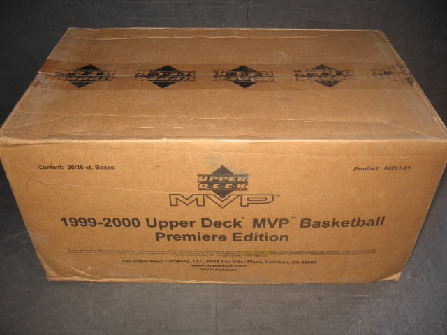 1999/00 Upper Deck MVP Basketball Case (Retail) (20 Box)