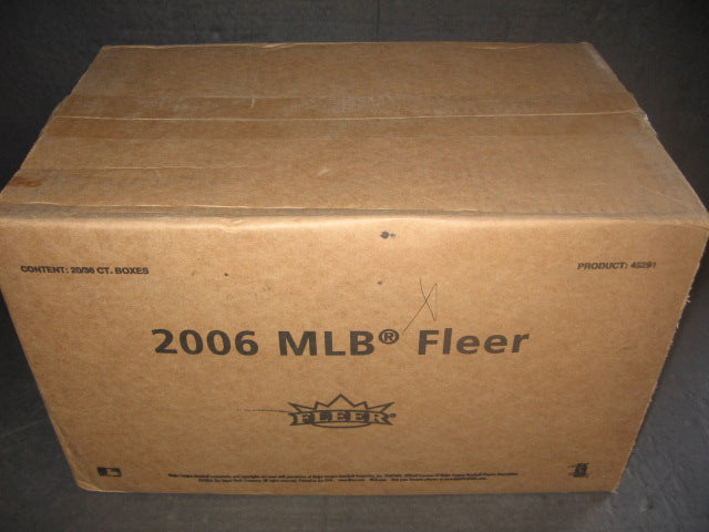 2006 Fleer Baseball Case (Retail) (20 Box)